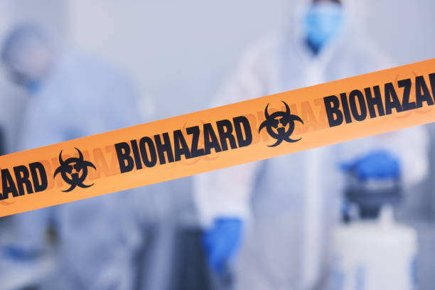 Professional Infectious Disease Decontamination technician working in Matthews, NC